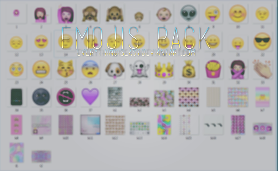 whatsapp emojis pack