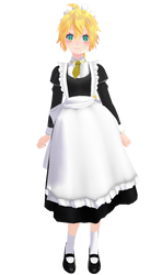 Tda Lenka Kagamine Maid of Evil(or just maid) [DL]