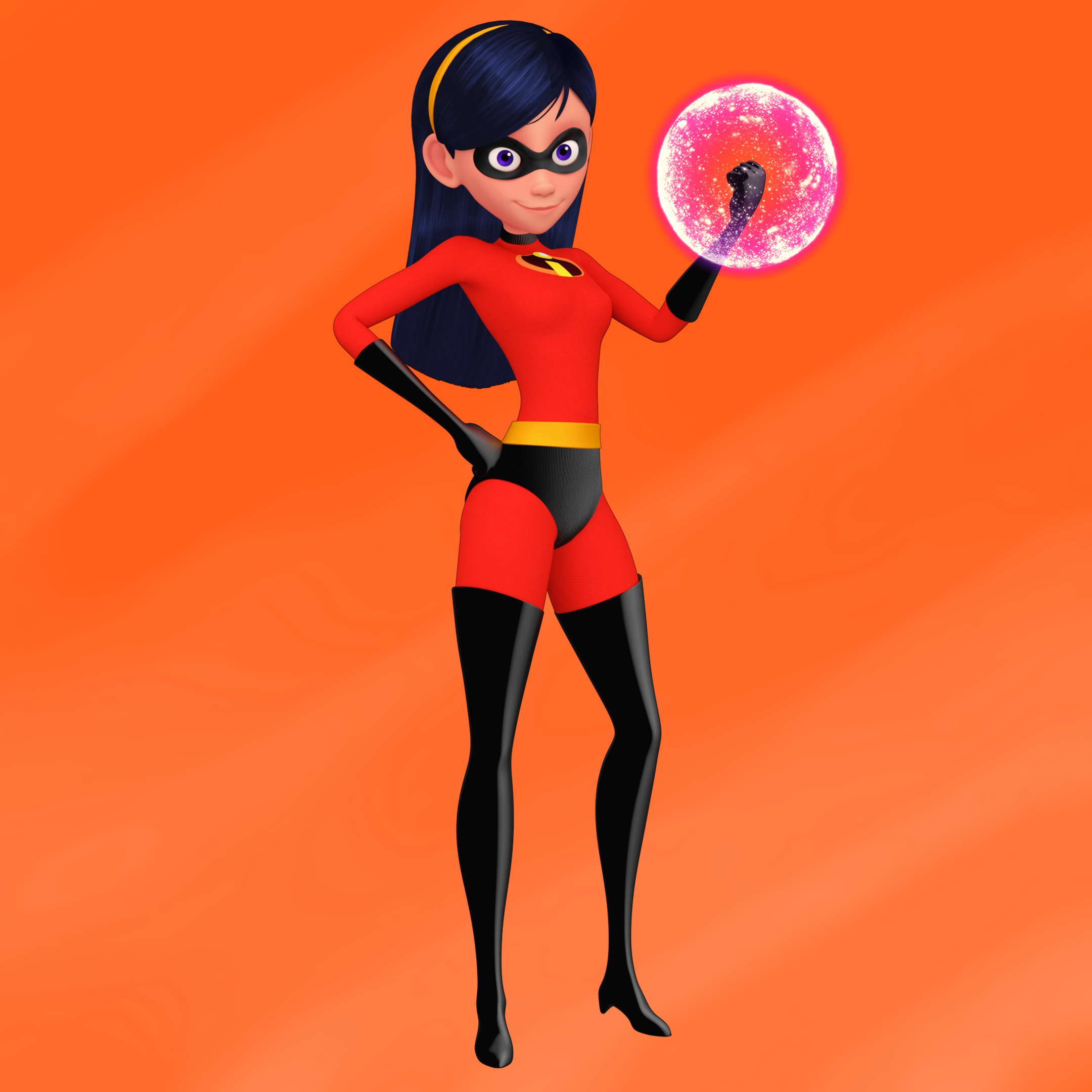 Violet Parr (Skuddbutt) Blender Files by Anfrien