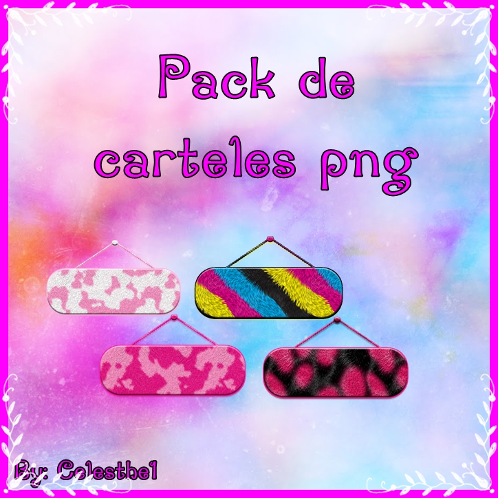 Pack de carteles png