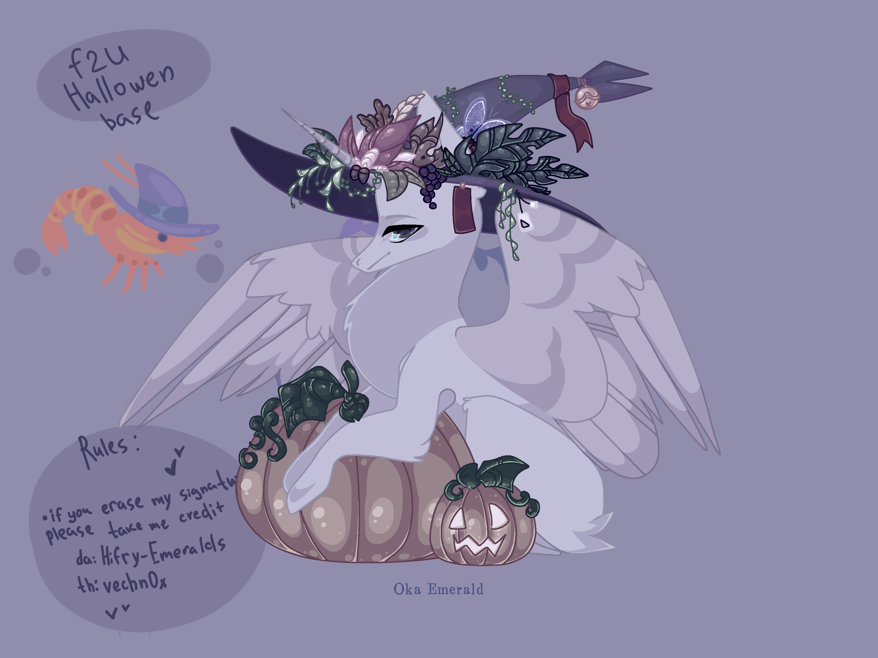 F2U halloween pony base by Hifry-Emeralds on DeviantArt