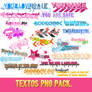 Pack de Textos