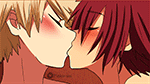 BakuShima / KiriBaku kiss gif :D