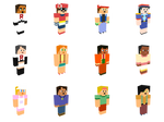Total Drama Minecraft 2nd Gen Swimwear by cahenry12 on DeviantArt