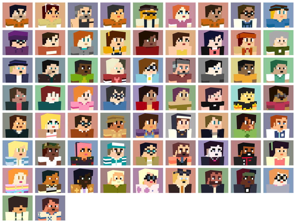 Disventure Camp MC Headshots by cahenry12 on DeviantArt