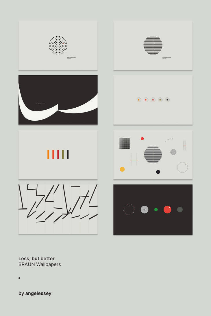 BRAUN'23 Wallpapers by angelessey on DeviantArt