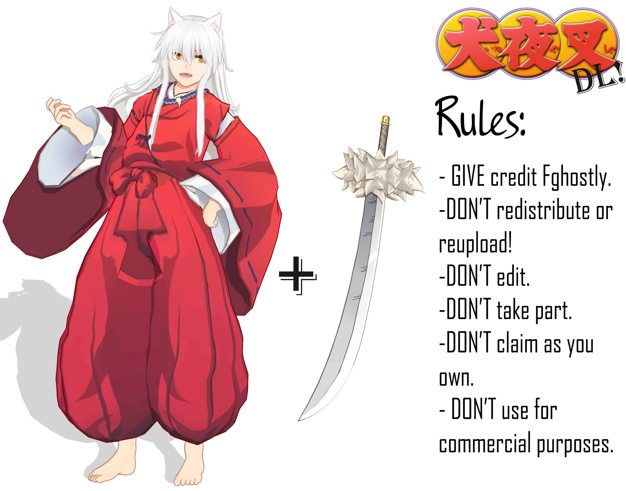 Inuyasha - Fghostly style [DL - 100 points] by Fghostly on DeviantArt