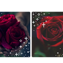 .:+Dark Red rose dividers+:.