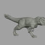 Practice Theropod walk cycle- 3D