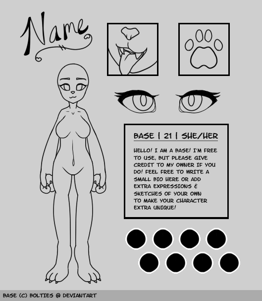 Featured image of post F2U Anthro Base Deviantart