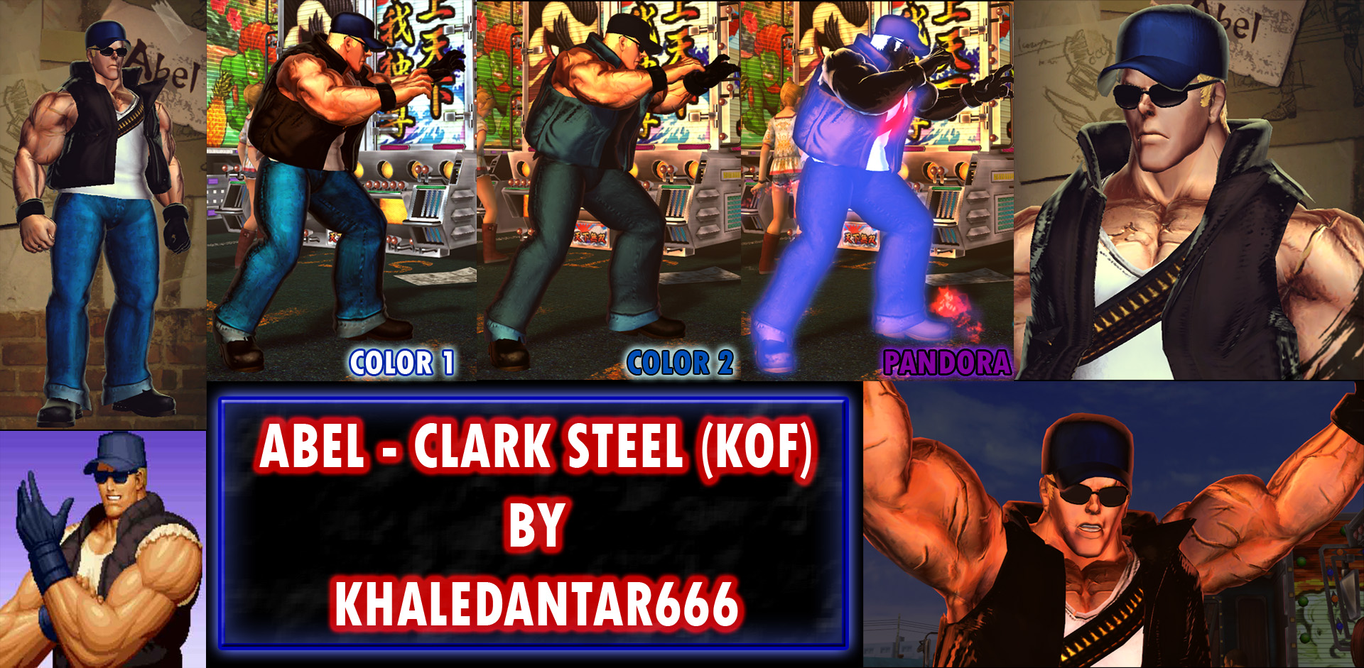 ABEL - CLARK STEEL (KOF) by Khaledantar666 on DeviantArt
