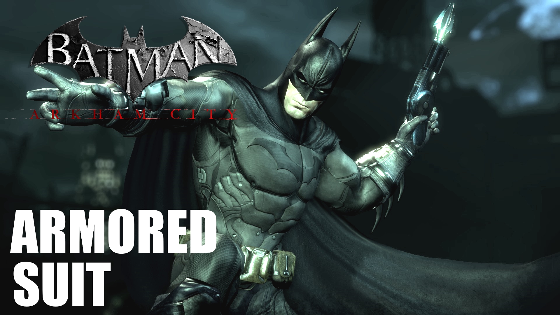 Red Lantern skin mod for Batman Arkham City by thebatmanhimself on