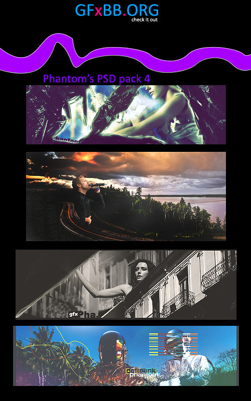Phantom's PSD pack 4 by GFXBB on DeviantArt