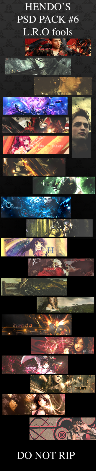 Hendo's PSD Pack 6 by GFXBB on DeviantArt
