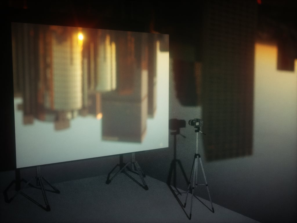 Room as camera obscura using Octane Render by pnn32