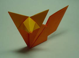 Origami fox ::tutorial::