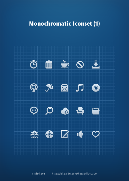 Monochromatic Iconset _1