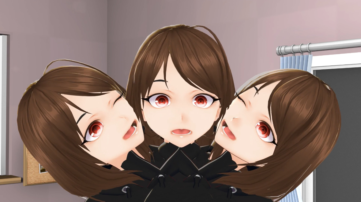 Three headed by mazemaze580 on DeviantArt