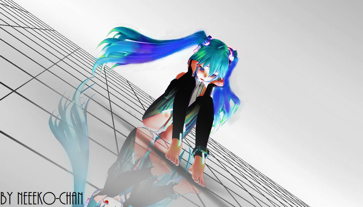 Mmd Sad Pose Dl By Neeeko Chan On Deviantart