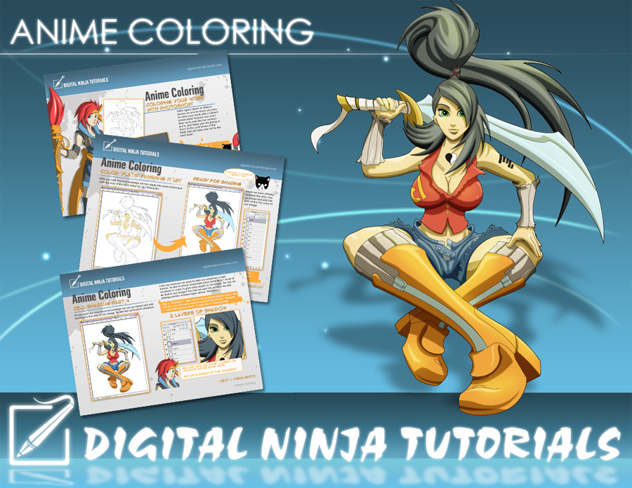 DN Tutorial:Anime Coloring PDF by digitalninja on DeviantArt DN Tutorial:Anime Coloring PDF by digitalninja on DeviantArt