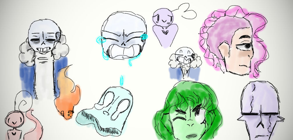 Sketches #1 by 0oMIMICATo0 on DeviantArt