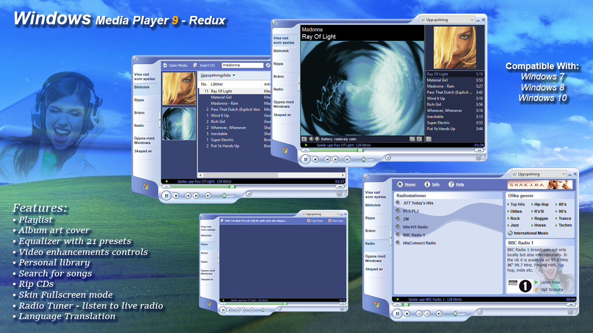 Santuario Mismo Adaptación Windows Media Player 9 - Redux (v1.0) by Rydsei on DeviantArt