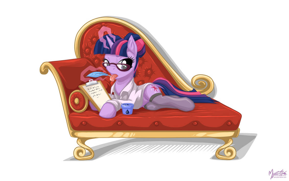 Dr. Twilight Sparkle [Saucy] by mysticalpha on DeviantArt