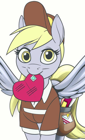 Derpy Delivers Valentine Timelapse