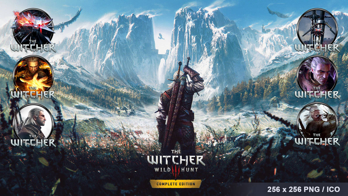 ICONS - The Witcher - Geralt of Rivia by Icons-WORKSHOP on DeviantArt