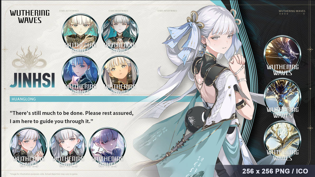 ICONS - Wuthering Waves - Jinhsi by Icons-Nexus on DeviantArt
