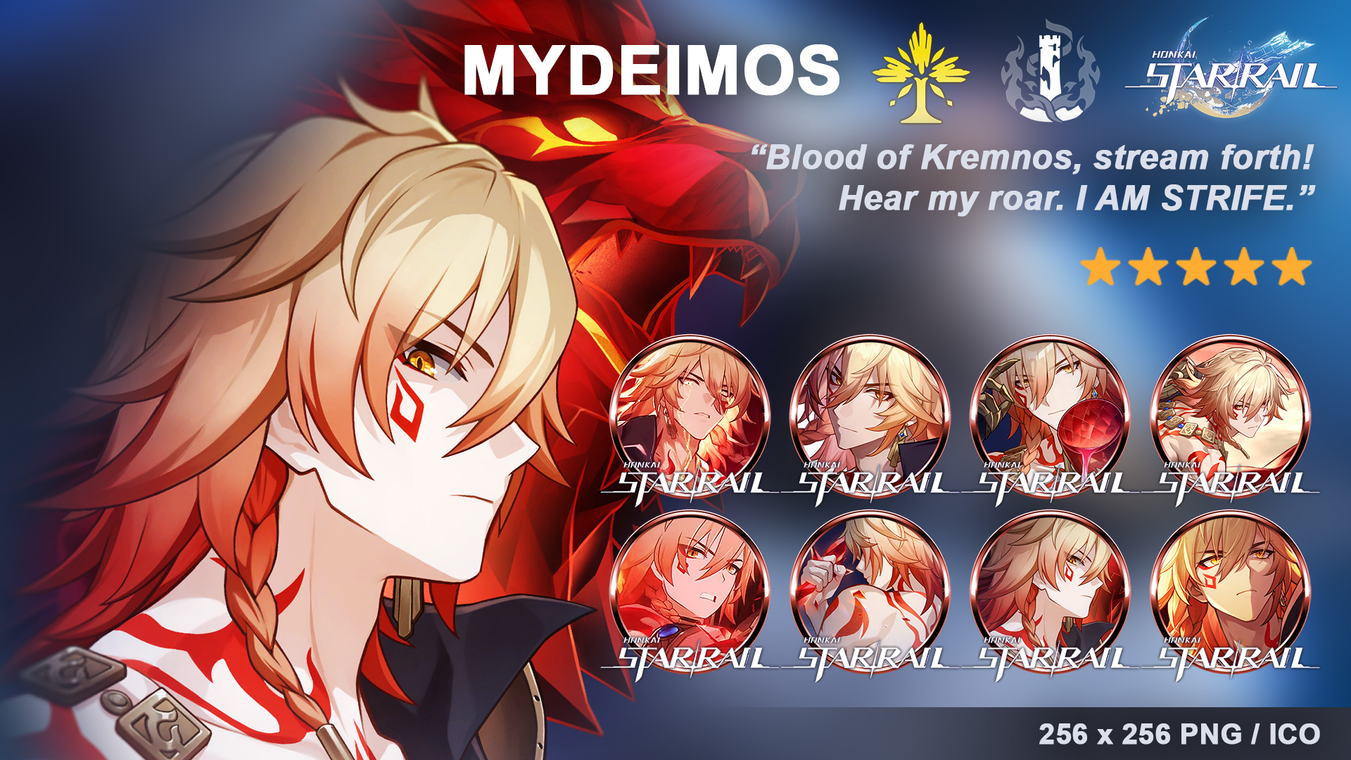 ICONS - Honkai Star Rail - Mydei by Icons-Nexus on DeviantArt