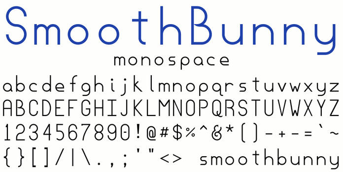 SmoothBunny Monospace