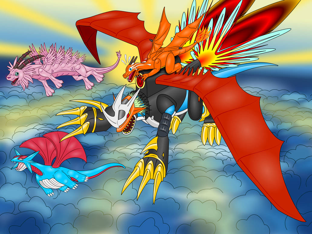 Dragon Skies by LordOfDragons