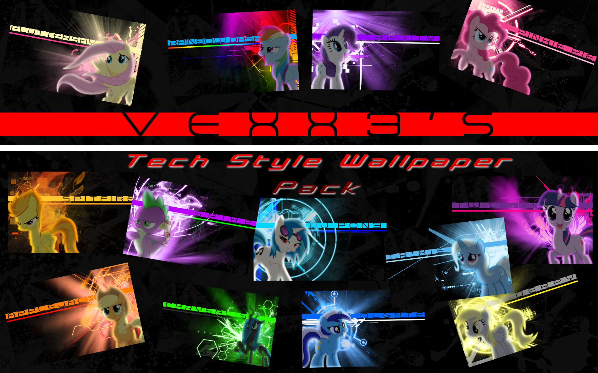 Tech Style Wallpaper Pack by Vexx3 on DeviantArt