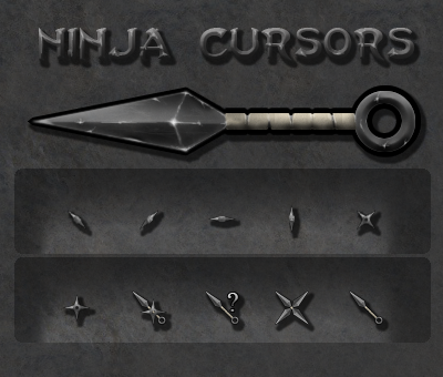 Ninja Cursor Set