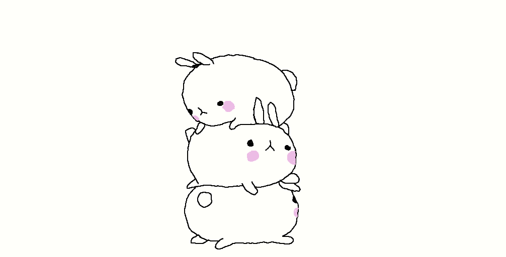 Bunny Stack by HamsterOCs on DeviantArt