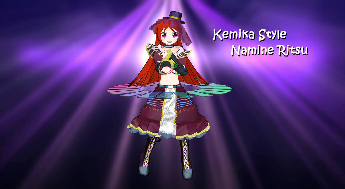[MMD DL] Kemika Style Namine Ritsu by FreezyChan-3Dreams on DeviantArt