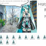 Miku Portrait Pack for Visual Novel