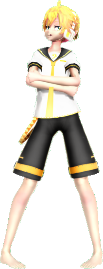 Rin Kagamine Barefoot Rin Kagamine Barefoot