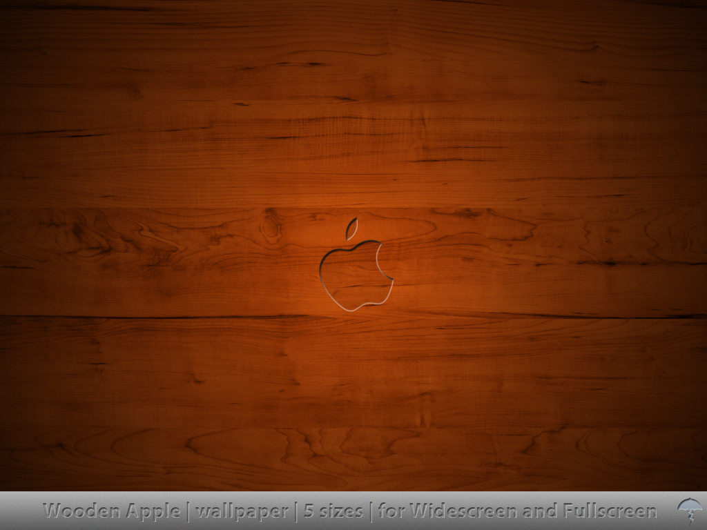 Wooden Apple wallpaper