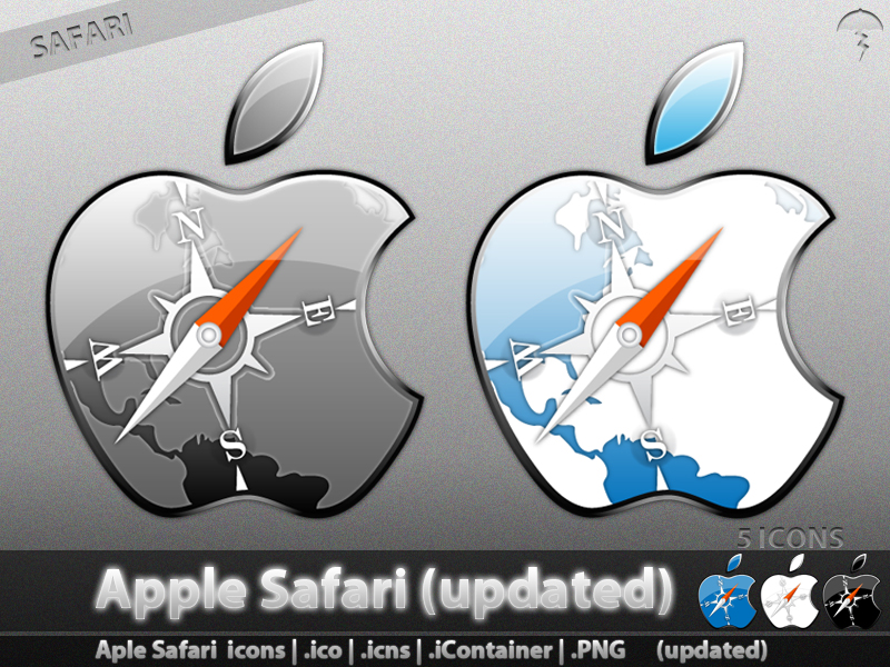 Apple Safari icons updated