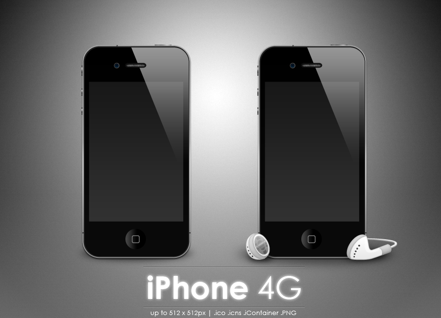 iPhone 4G icon by MDGraphs