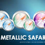Metallic Safari icons