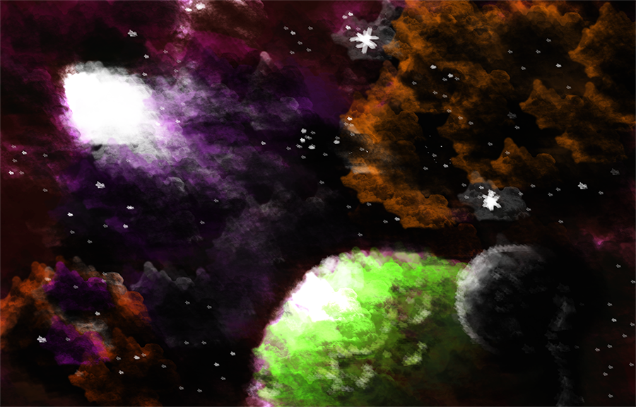 Orange and Purple Nebula by jasonstrapec on DeviantArt