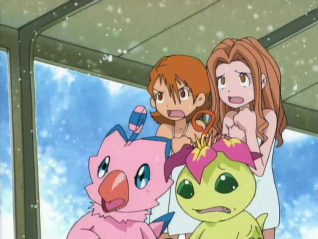 Get Wallpaper Digimon Adventure Sora And Mimi By Luisjuarezjiji On Deviantart Desktop Wallpaper Free