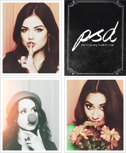 #dirrtylady psd - pretty little liars