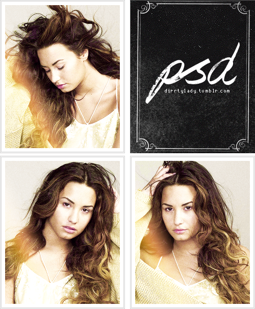 #dirrtylady psd - lovato glamour by dirrtyladystuff on DeviantArt