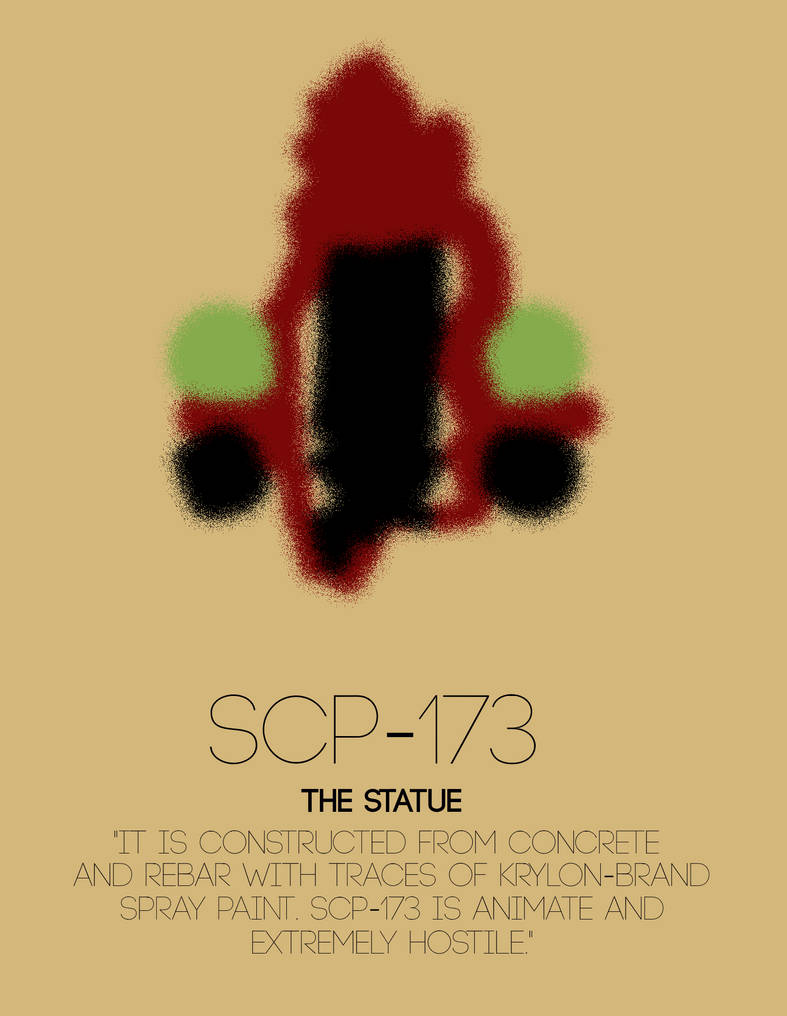 SCP-173 sombrero | Poster