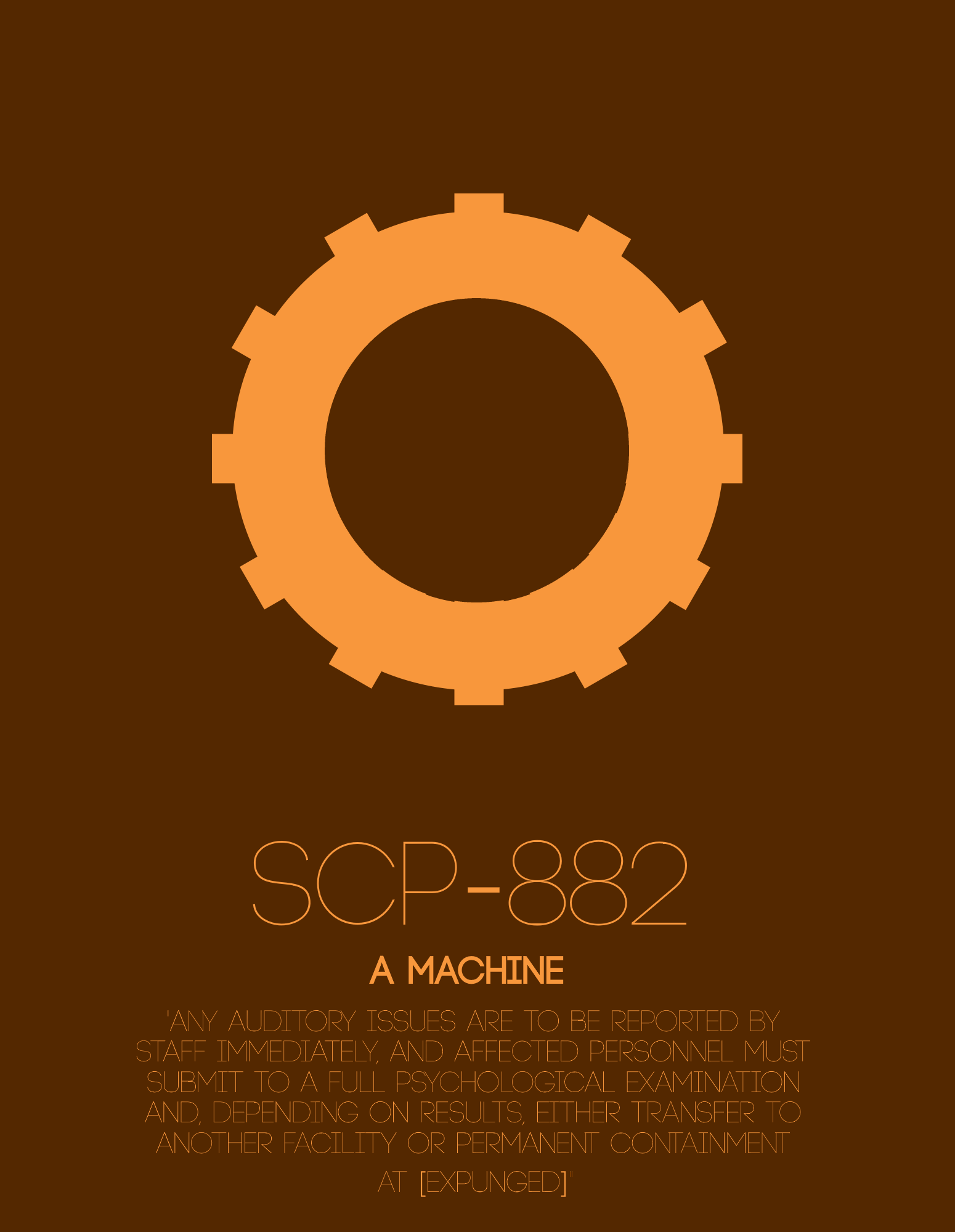 Minimalist SCP Posters - SCP Foundation