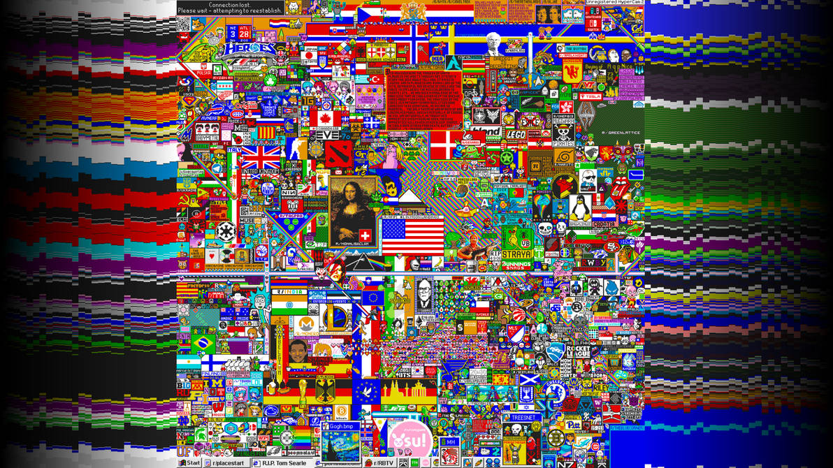 Reddit Place Wallpaper By Iampuzzlr On Deviantart